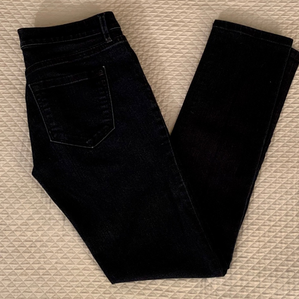 LOFT Modern Skinny dark wash jeans